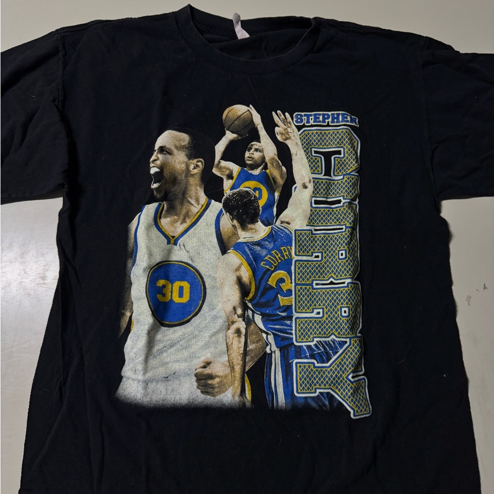 Black Stephen Curry Graphic T-Shirt
